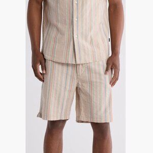 NWT Union Paloma Stripe Seersucker Chino Shorts